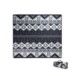KingCamp ISIAY MAX 2.8 Extra-Large Waterproof Camping Tent Mat - Aztec Pattern